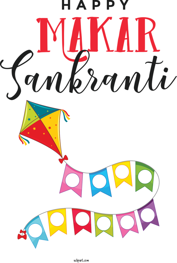 Free Holidays Makar Sankranti Pongal Maghi For Makar Sankranti Clipart Transparent Background