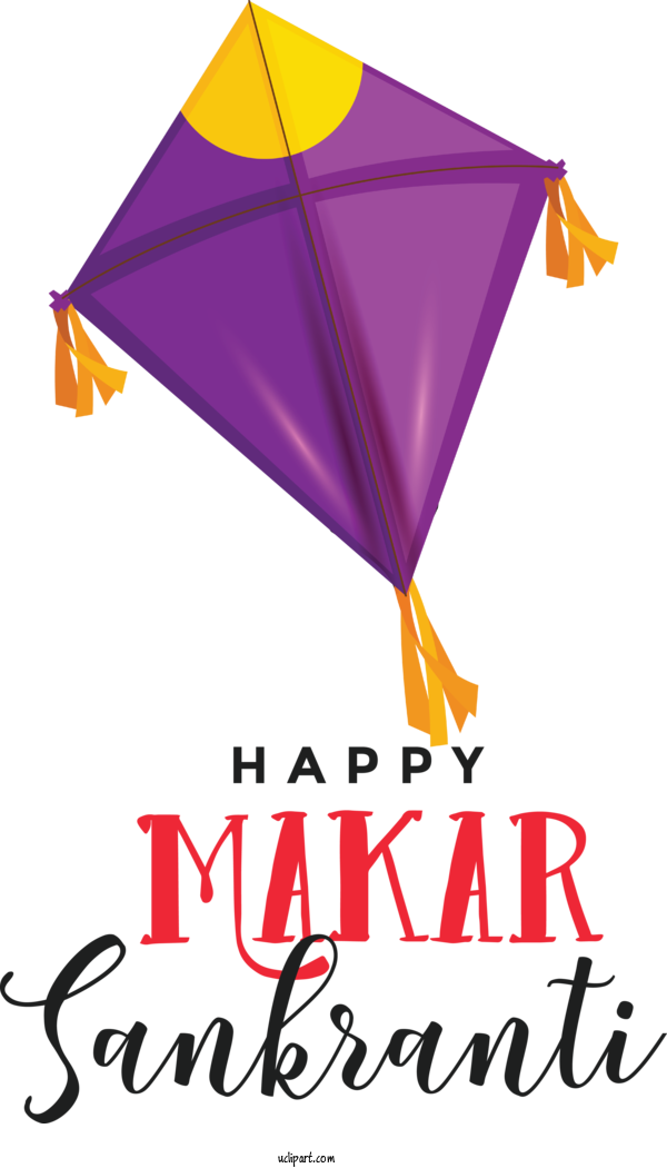 Free Holidays Line Kite For Makar Sankranti Clipart Transparent Background