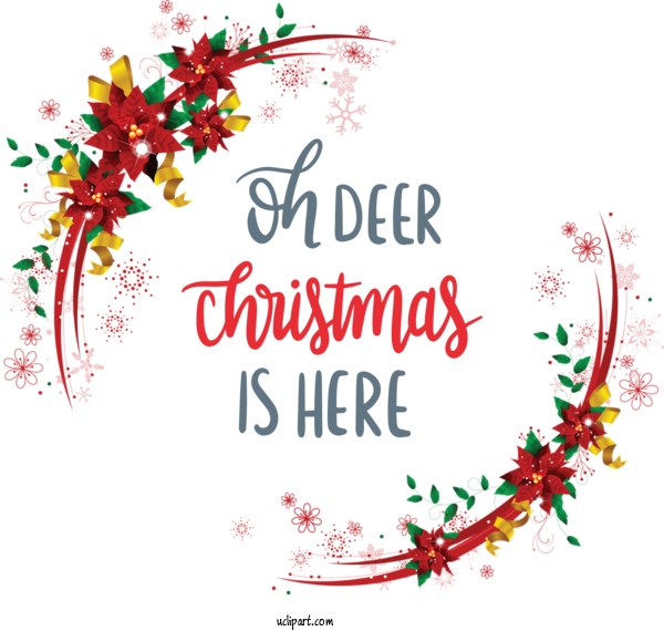 Free Holidays Design Picture Frame Floral Design For Christmas Clipart Transparent Background