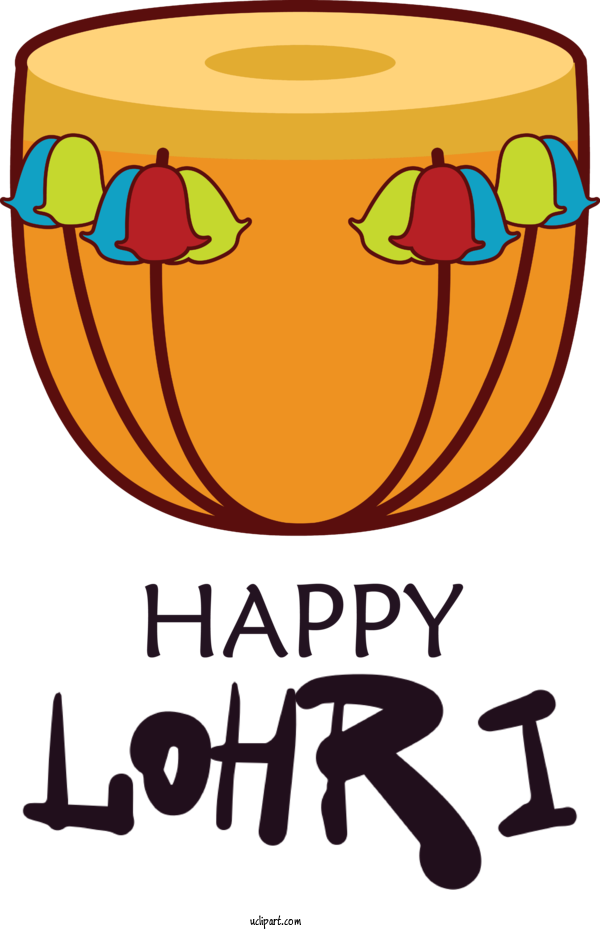 Free Holidays Meter Cartoon Happiness For Lohri Clipart Transparent Background