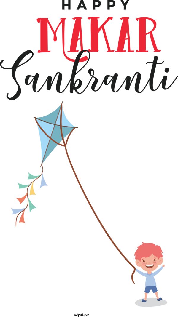 Free Holidays Meter Line Cartoon For Makar Sankranti Clipart Transparent Background