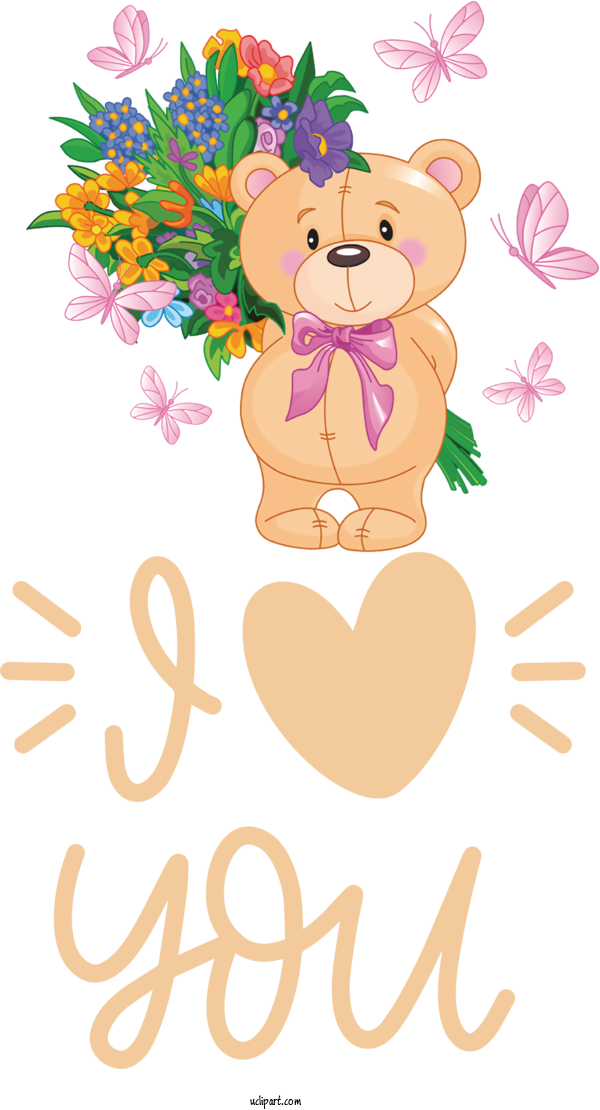 Free Holidays Bears Teddy Bear Birthday For Valentines Day Clipart Transparent Background