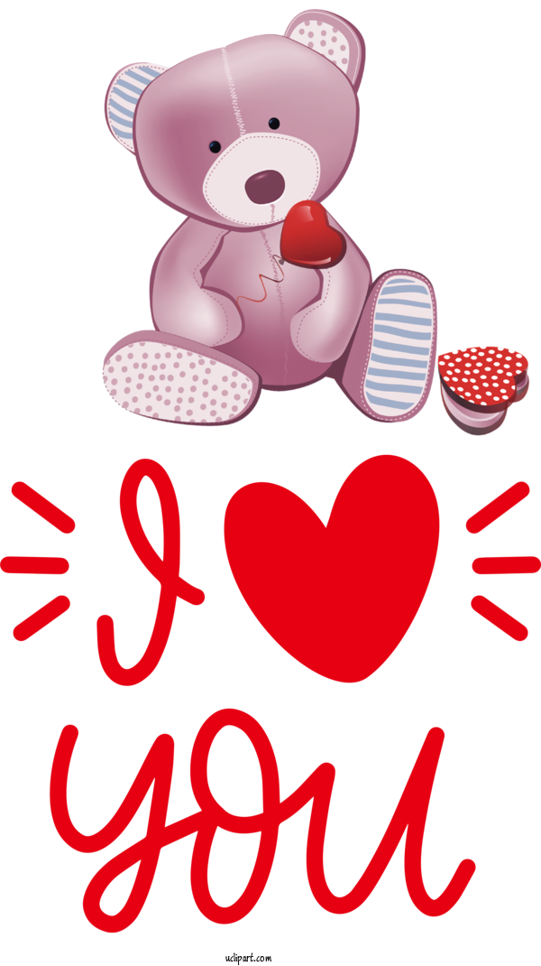 Free Holidays Design Teddy Bear Heart Teddy Bear For Valentines Day Clipart Transparent Background