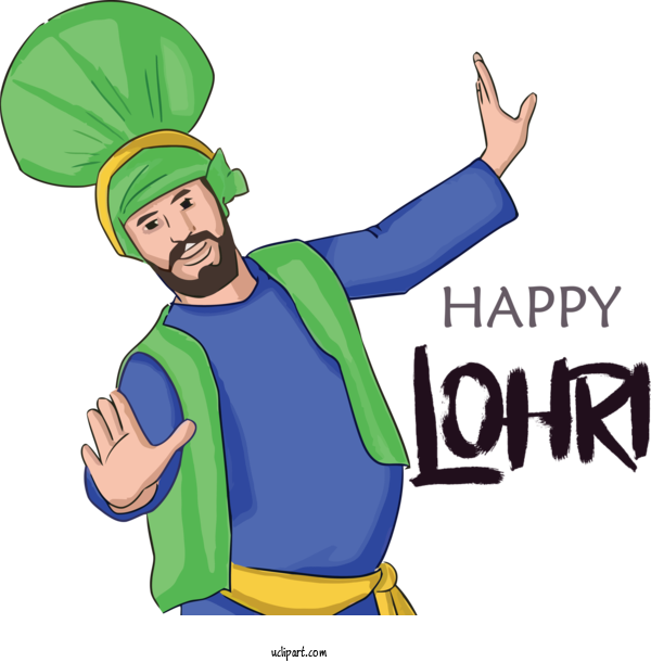 Free Holidays Meter Smile Human For Lohri Clipart Transparent Background