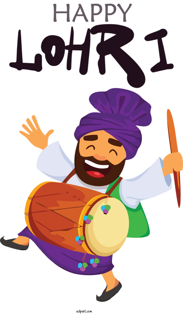 Free Holidays Cartoon  Royalty Free For Lohri Clipart Transparent Background