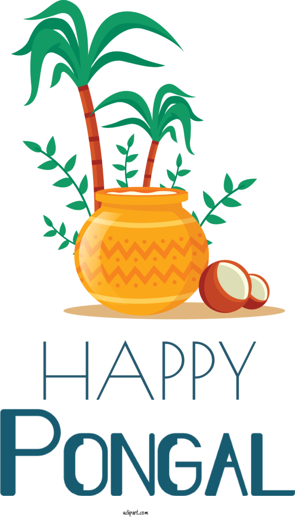 Free Holidays Drawing  Design For Pongal Clipart Transparent Background
