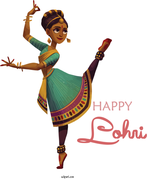 Free Holidays Drawing Design Cartoon For Lohri Clipart Transparent Background