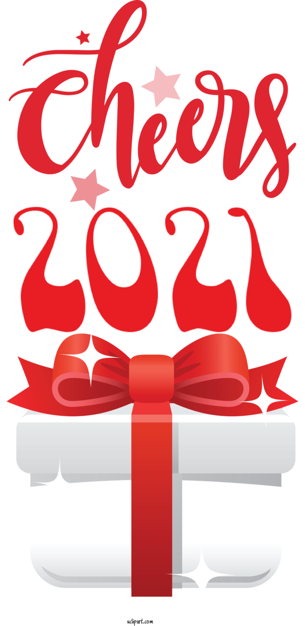 Free Holidays Free Free Design For New Year Clipart Transparent Background