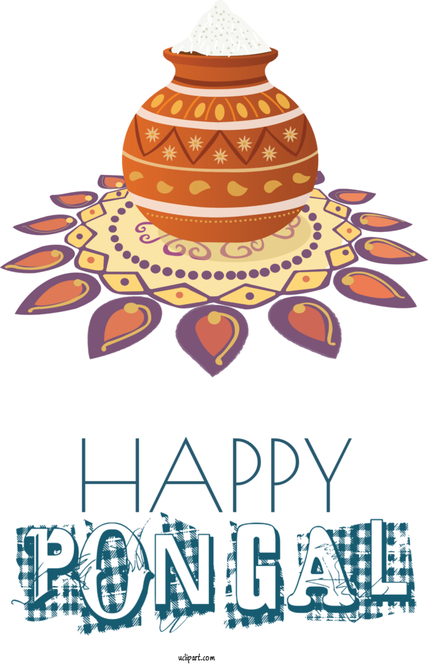 Free Holidays Baking Orange S.A. For Pongal Clipart Transparent Background