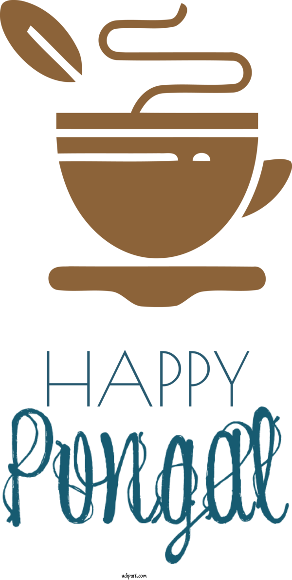 Free Holidays Line Art Logo Design For Pongal Clipart Transparent Background