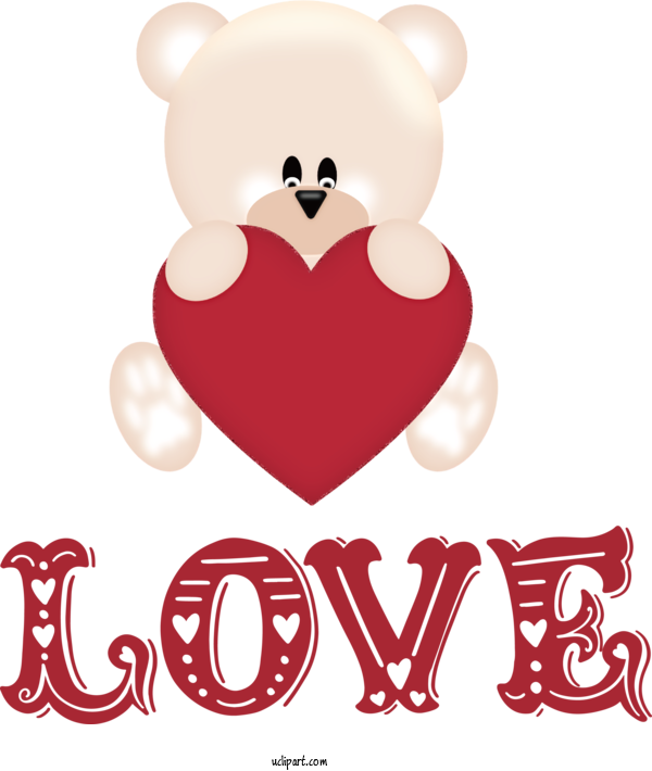 Free Holidays Teddy Bear Valentine's Day Character For Valentines Day Clipart Transparent Background