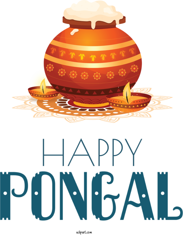 Free Holidays Tamil Nadu Festival Pongal For Pongal Clipart Transparent Background