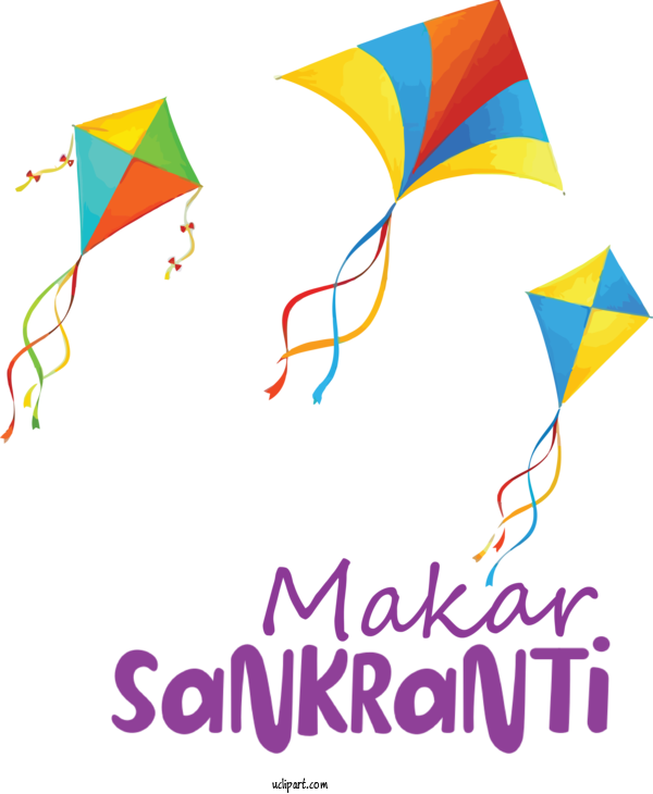 Free Holidays Logo Cover Art Design For Makar Sankranti Clipart Transparent Background