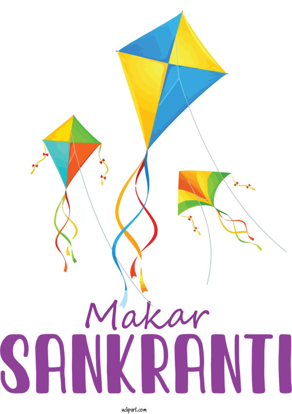 Free Holidays Logo Kite Line For Makar Sankranti Clipart Transparent Background