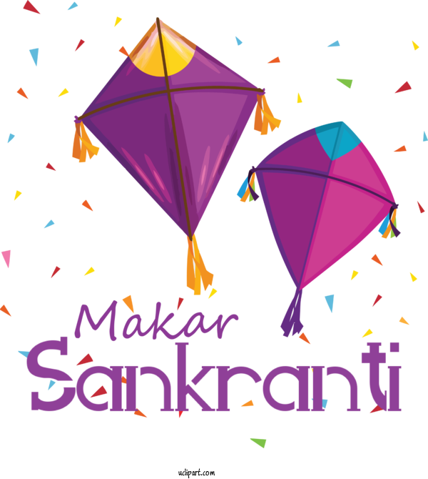 Free Holidays Paper Meter For Makar Sankranti Clipart Transparent Background