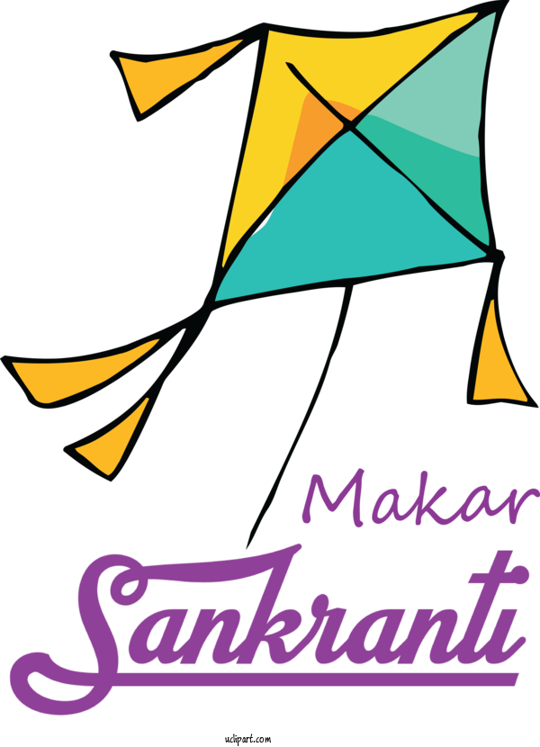 Free Holidays Design Line Meter For Makar Sankranti Clipart Transparent Background