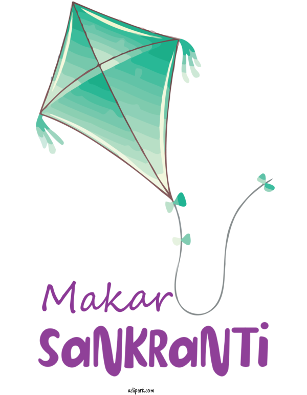 Free Holidays Logo Green Diagram For Makar Sankranti Clipart Transparent Background