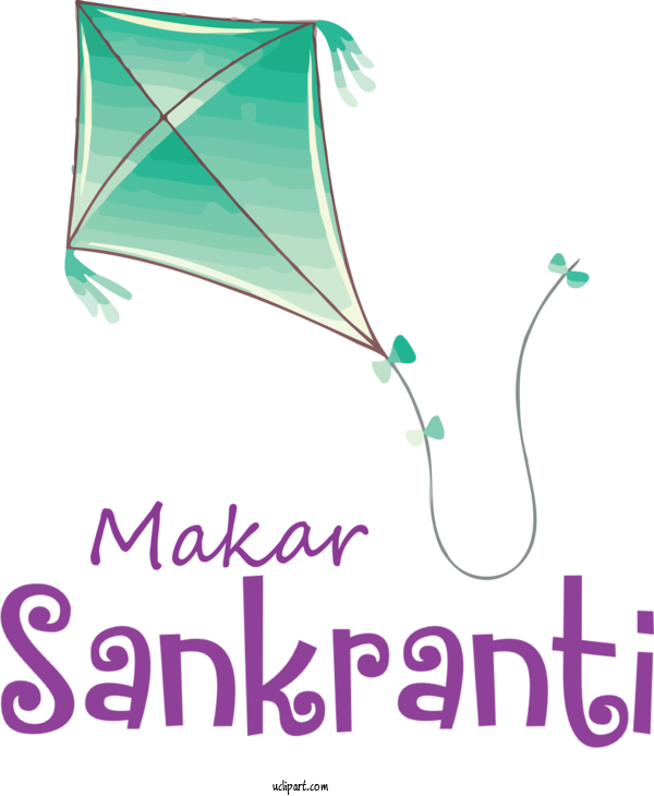 Free Holidays Logo Purple Design For Makar Sankranti Clipart Transparent Background