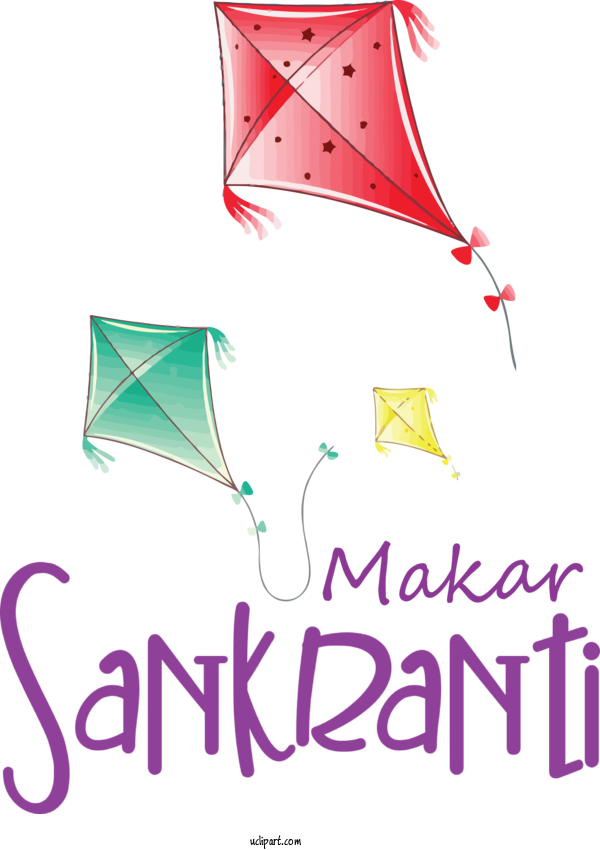 Free Holidays Cartoon Design Line For Makar Sankranti Clipart Transparent Background
