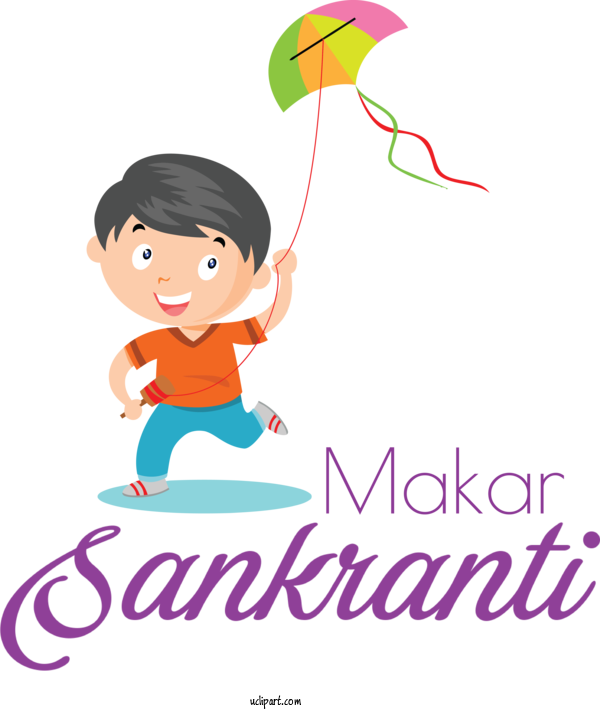 Free Holidays Makar Sankranti Kite Flying Day Wish For Makar Sankranti Clipart Transparent Background