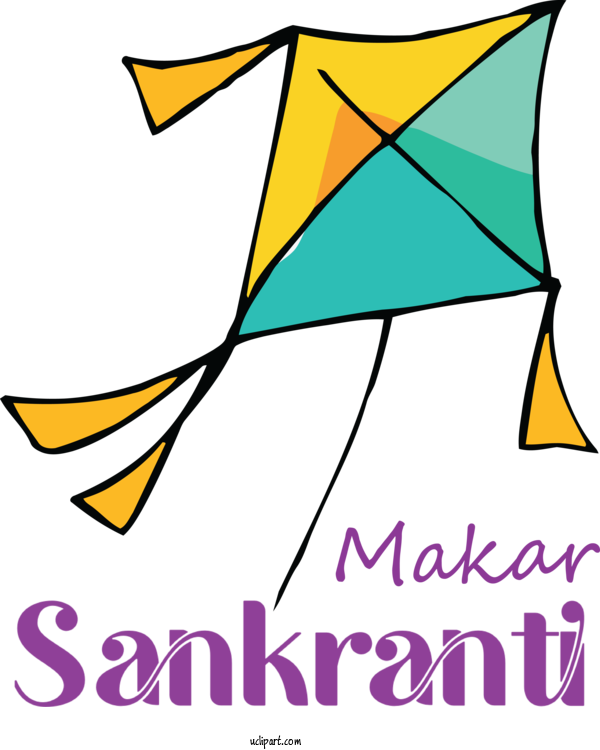 Free Holidays Design Yellow Leaf For Makar Sankranti Clipart Transparent Background