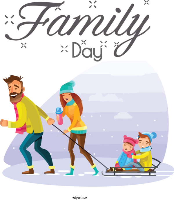 Free Holidays Family Grandparent For Family Day Clipart Transparent Background