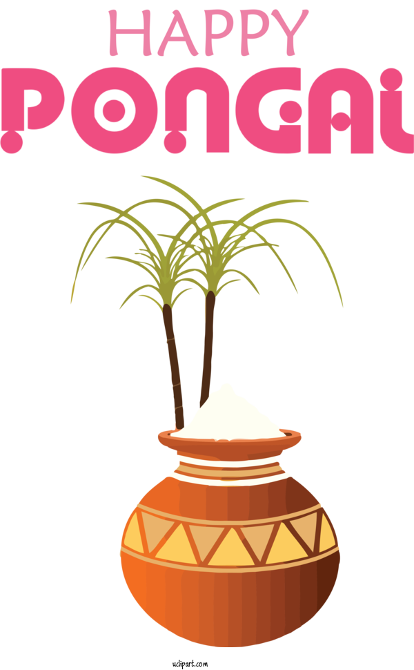 Free Holidays Hay Flowerpot With Saucer Line Meter For Pongal Clipart Transparent Background
