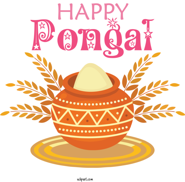 Free Holidays Indian Cuisine Rice White Rice For Pongal Clipart Transparent Background