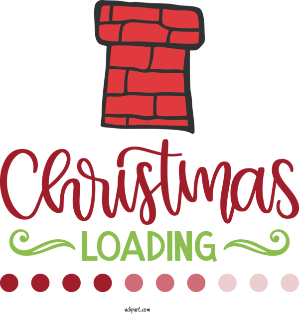 Free Holidays Logo Line Meter For Christmas Clipart Transparent Background