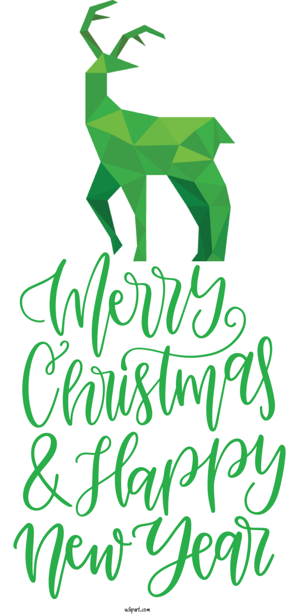 Free Holidays Logo Green Text For Christmas Clipart Transparent Background
