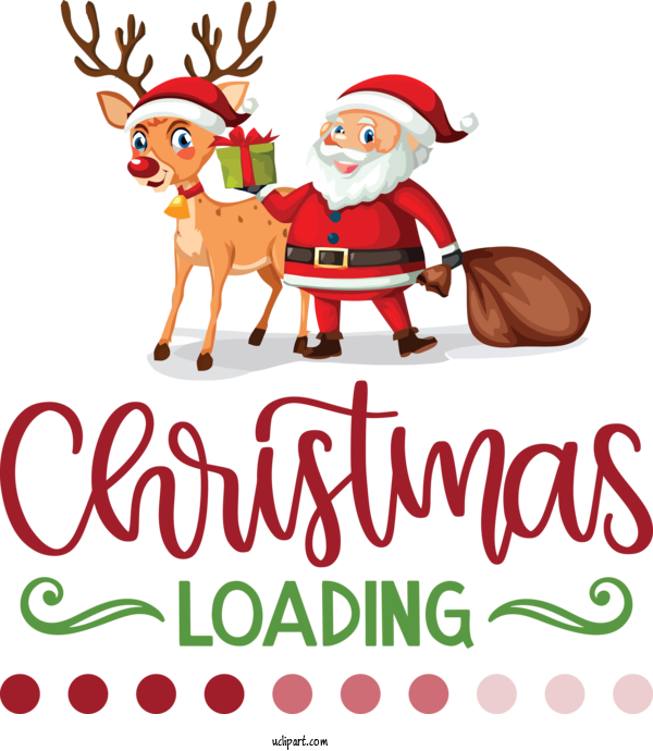 Free Holidays Mrs. Claus Christmas Day Rudolph For Christmas Clipart Transparent Background