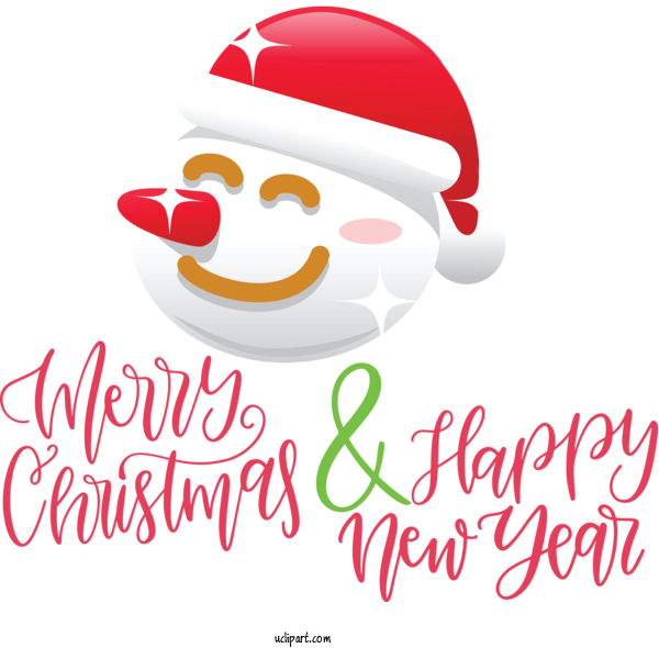 Free Holidays Santa Claus Smile Christmas Day For Christmas Clipart Transparent Background