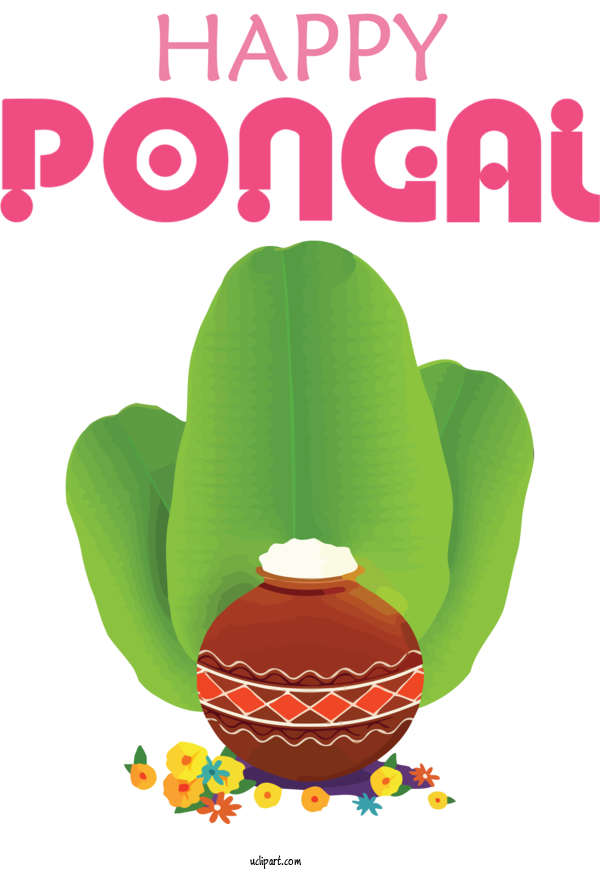 Free Holidays Flower Meter Produce For Pongal Clipart Transparent Background