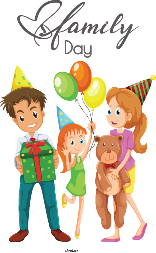 Free Holidays Birthday Royalty Free Family For Family Day Clipart Transparent Background