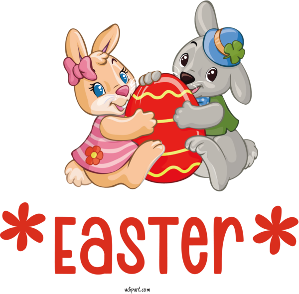 Free Holidays Preposition And Postposition Cartoon Silhouette For Easter Clipart Transparent Background