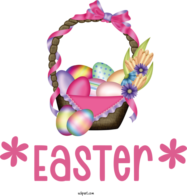 Free Holidays Easter Bunny Red Easter Egg Easter Egg For Easter Clipart Transparent Background
