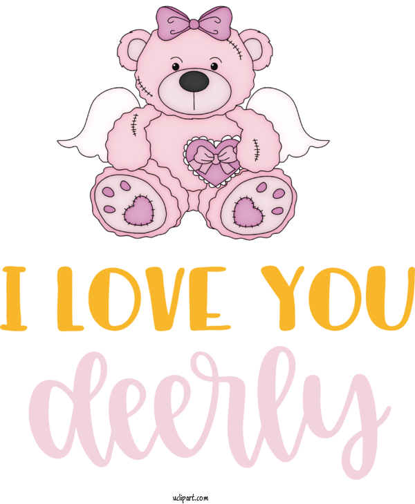 Free Holidays Bears Teddy Bear Giant Panda For Valentines Day Clipart Transparent Background
