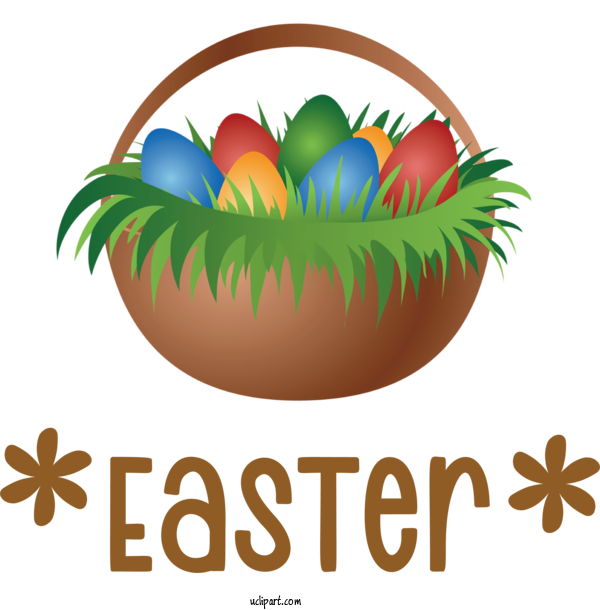 Free Holidays Wedding Easter Bunny Easter Basket For Easter Clipart Transparent Background