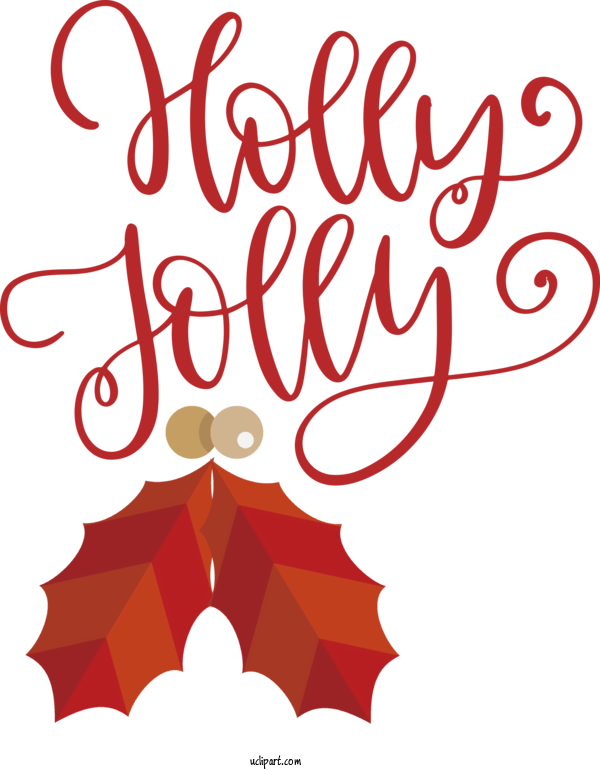 Free Holidays Logo Leaf Petal For Christmas Clipart Transparent Background