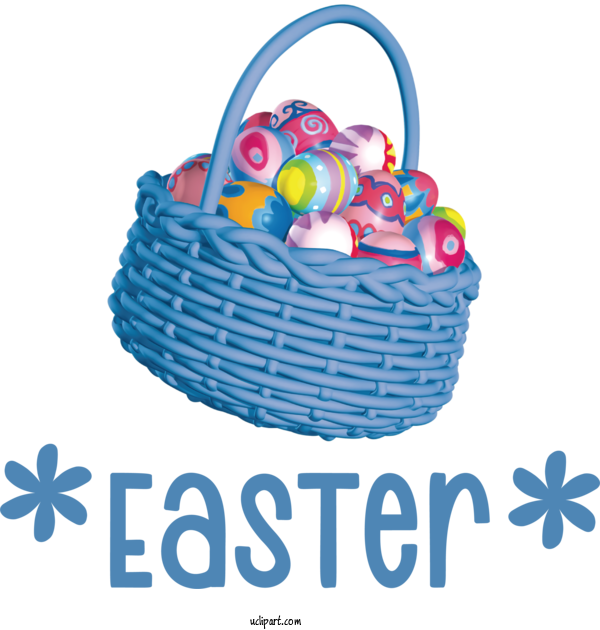 Free Holidays Basket Easter Basket Easter Bunny For Easter Clipart Transparent Background