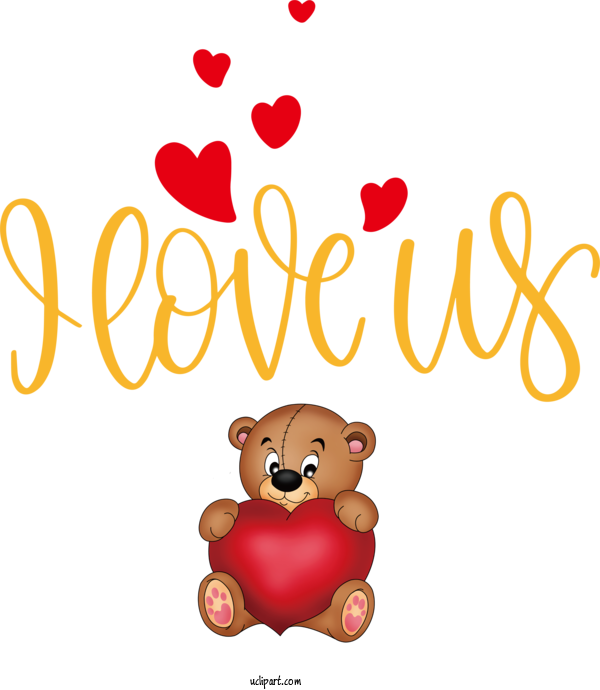 Free Holidays Balloon Cartoon Teddy Bear For Valentines Day Clipart Transparent Background