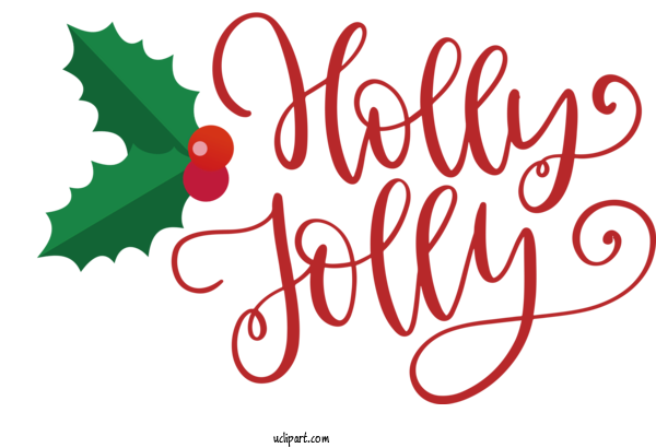 Free Holidays Logo Calligraphy Line For Christmas Clipart Transparent Background