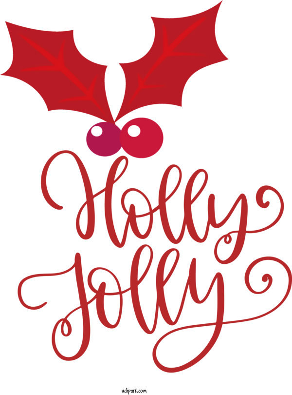 Free Holidays Line Art Flower Logo For Christmas Clipart Transparent Background