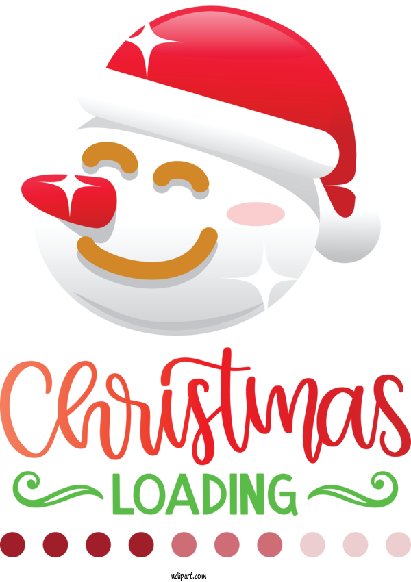 Free Holidays Christmas Day Santa Claus M Line For Christmas Clipart Transparent Background