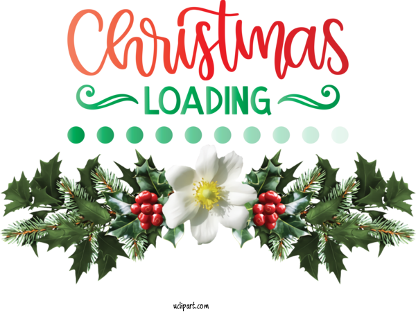 Free Holidays Mistletoe Christmas Day Cartoon For Christmas Clipart Transparent Background