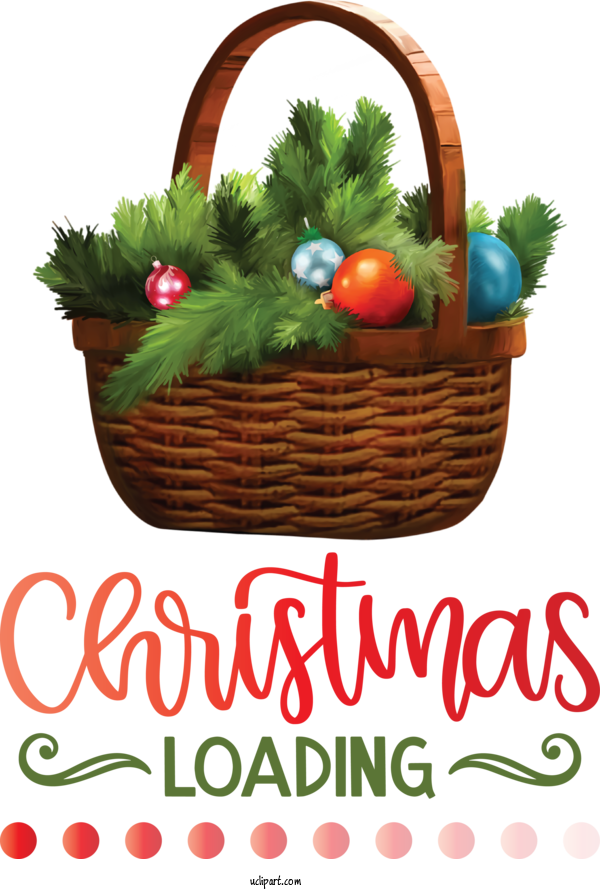 Free Holidays Christmas Day Basket Santa Claus For Christmas Clipart Transparent Background