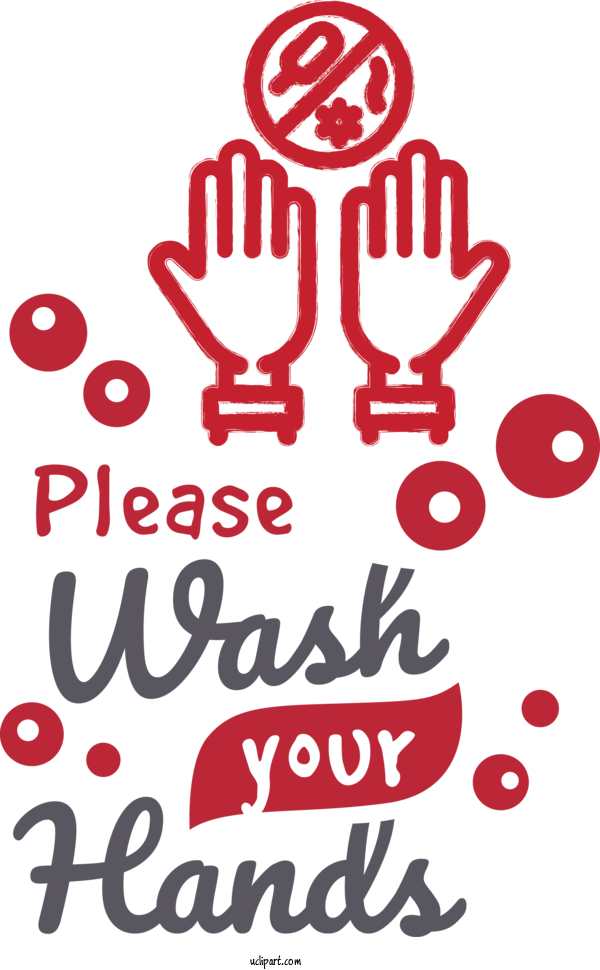 Free Medical Design Hand Washing Poster For Coronavirus Clipart Transparent Background