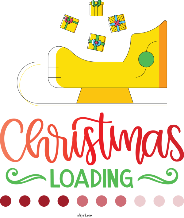Free Holidays Yellow Meter Line For Christmas Clipart Transparent Background
