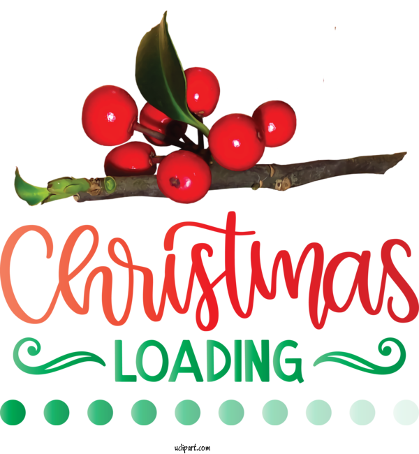 Free Holidays Logo Natural Food Superfood For Christmas Clipart Transparent Background