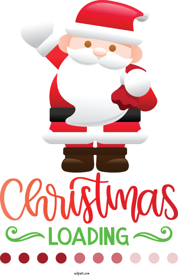 Free Holidays Mrs. Claus Rudolph Santa Claus For Christmas Clipart Transparent Background